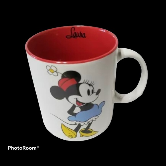 Disney Minnie Mouse Personalized Name Large Mugs - Picture 2 of 14